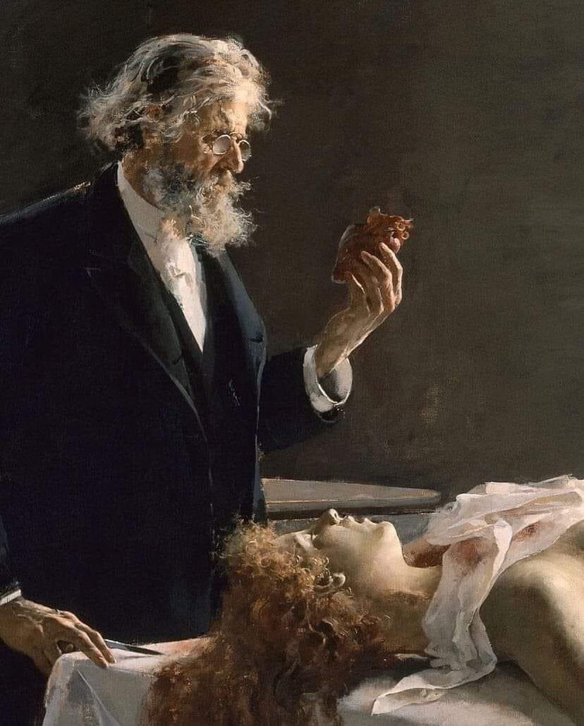 Arteymas_'s tweet photo. Anatomía del corazón. Autopsia, 1890 por Enrique Simonet (1866-1927) https://t.co/WNWMmK3aF4