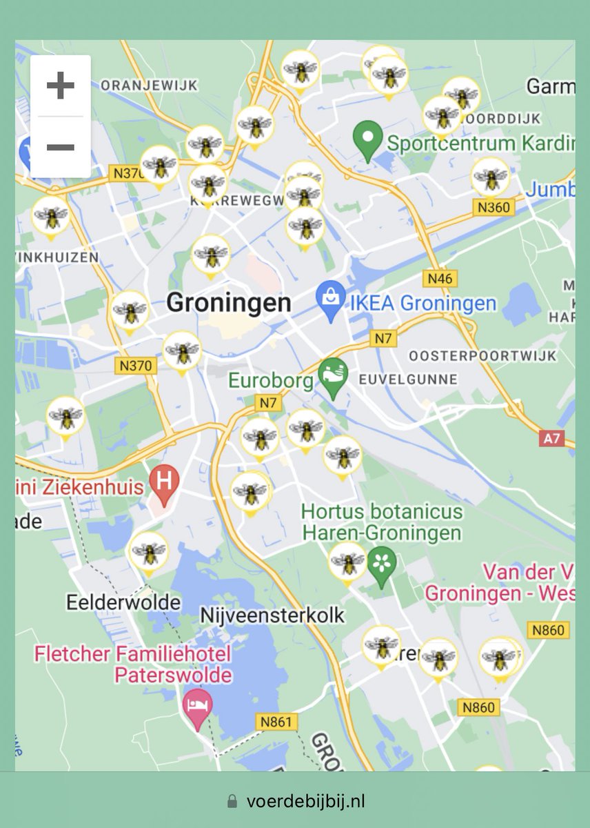 22 april zaaien we met tienduizenden mensen tegelijk in tuinen en op balkons.  🐝 Vanaf aanstaande maandag kun je bij de Voedselbanken voor Bijen door het hele land een zakje inheems bloemzaad halen. Alleen in Groningen al hier bijv. Meedoen, kijk hier:

voerdebijbij.nl/voedselbanken/