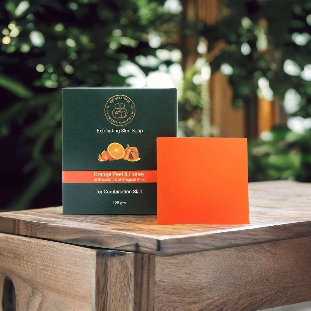 BioBlessings's tweet photo. Unlock the natural benefits of orange peel and honey for your skin with our exfoliating skin soap! 🍊🍯
#bioblessings #donkeymilksoap #naturalbeauty #naturalskincare #organicskincare #modernayurveda #summerskincare #skincareforall https://t.co/VFLDkXGwbA