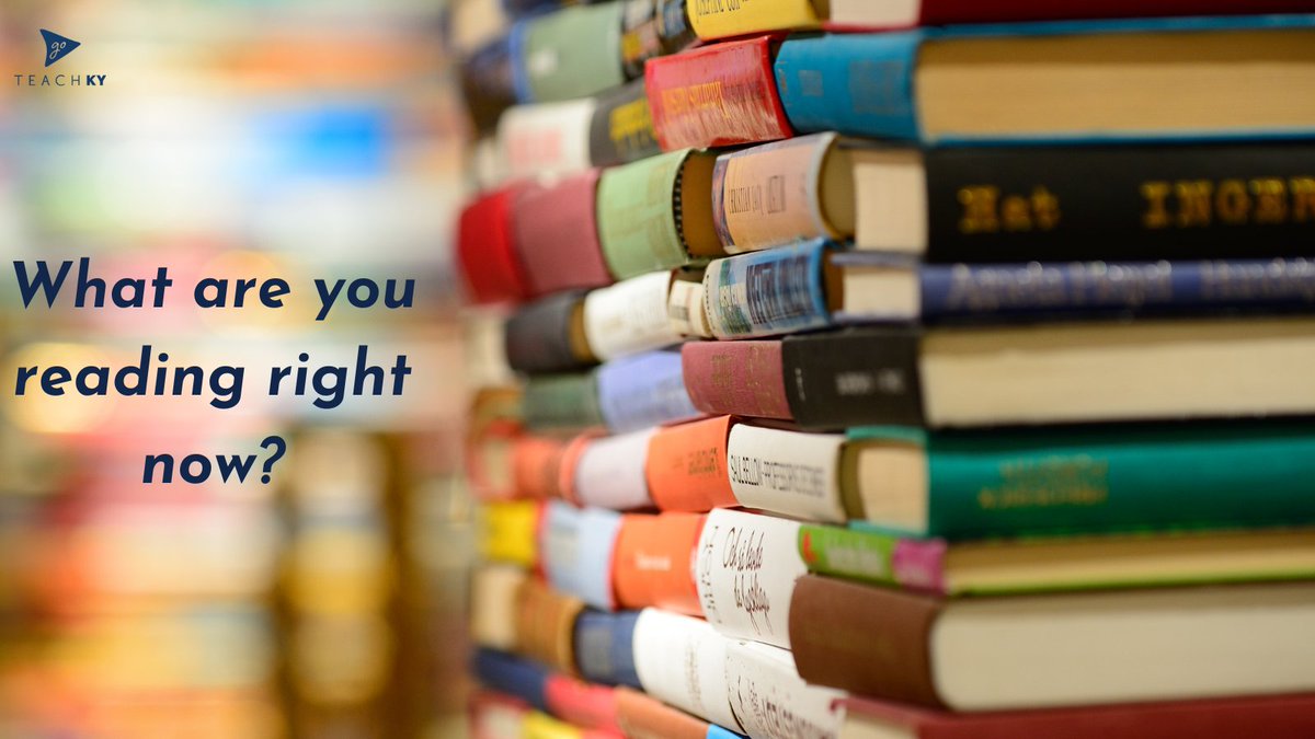 In honor of #BookmobileDay. #GoTeachKY wants to know: What are you reading right now?