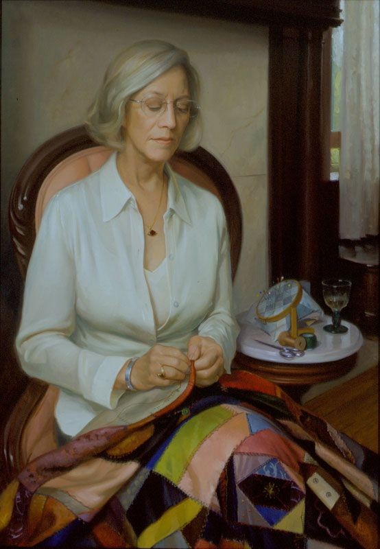 "Portrait of my mother",2004.

Patricia Watwood 🎨