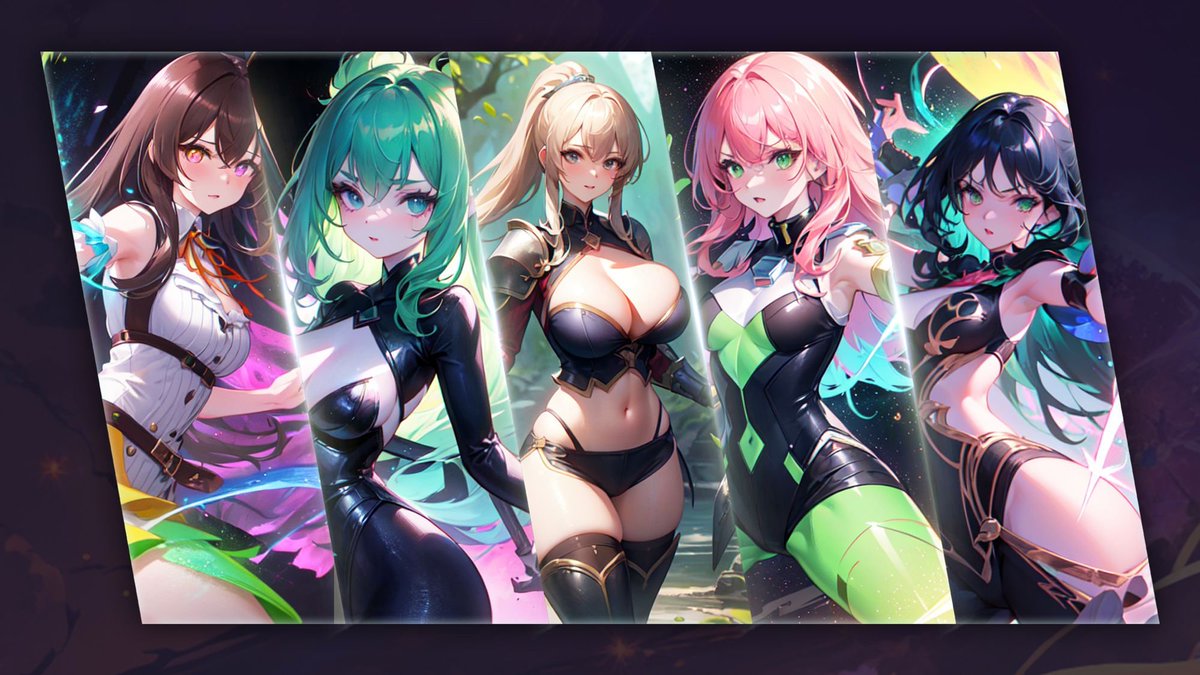 SheWarOfficial's tweet photo. Who is your favourite? 👇👇👇
Get a Goddess NFT or be rewarded? Either way you won't lose at all! 💚💚💚
Wanna know how to mint a SheWar NFT? https://t.co/wQjmJk9yEm