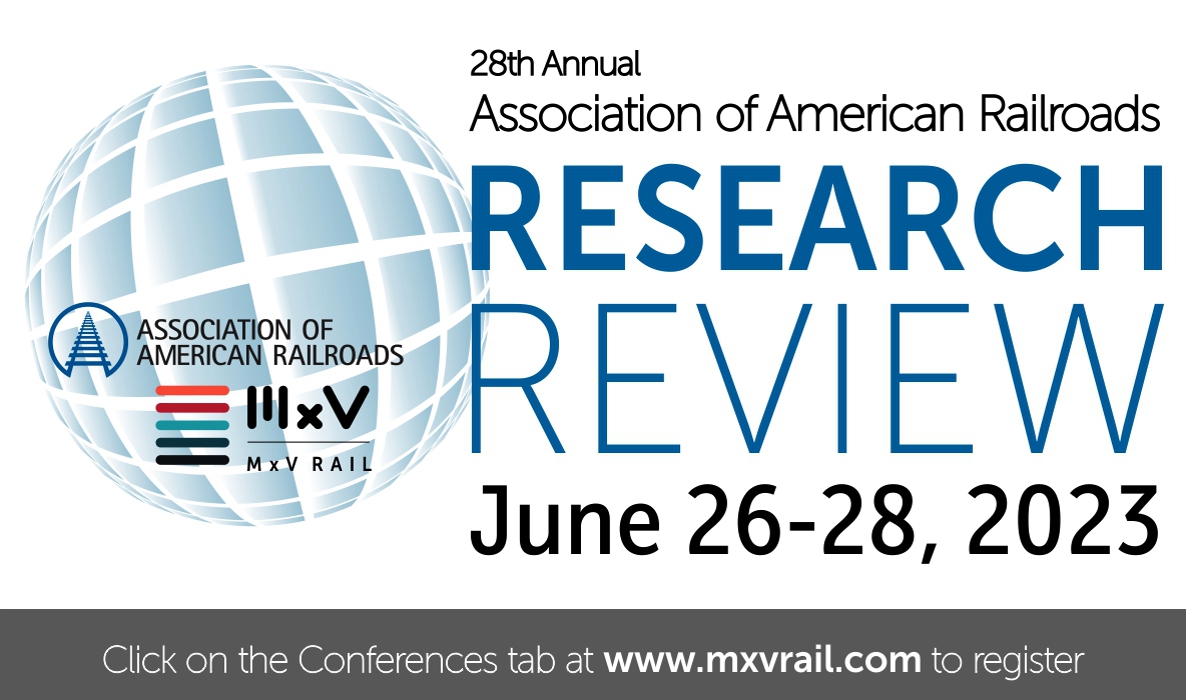 ICYMI: Registration is NOW OPEN for the 28th Annual <a href="/AAR_FreightRail/">AAR</a> Research Review in Pueblo, CO, June 26-28, 2023. #researchreview #AAR #WeAreMxVRail #rigor #purpose
ow.ly/zelY50NlTBu