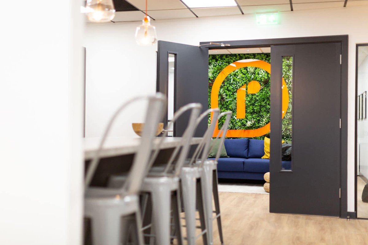 WorkBoxUK's tweet photo. We are very excited to share some images of one of our latest project completions in Sheffield!
WorkBox UK worked closely with our client to create a fun vibrant office environment for an IT support company.

#project #design #interiordesign #visual #sheffield #officedesign https://t.co/pPCn9rPe9b