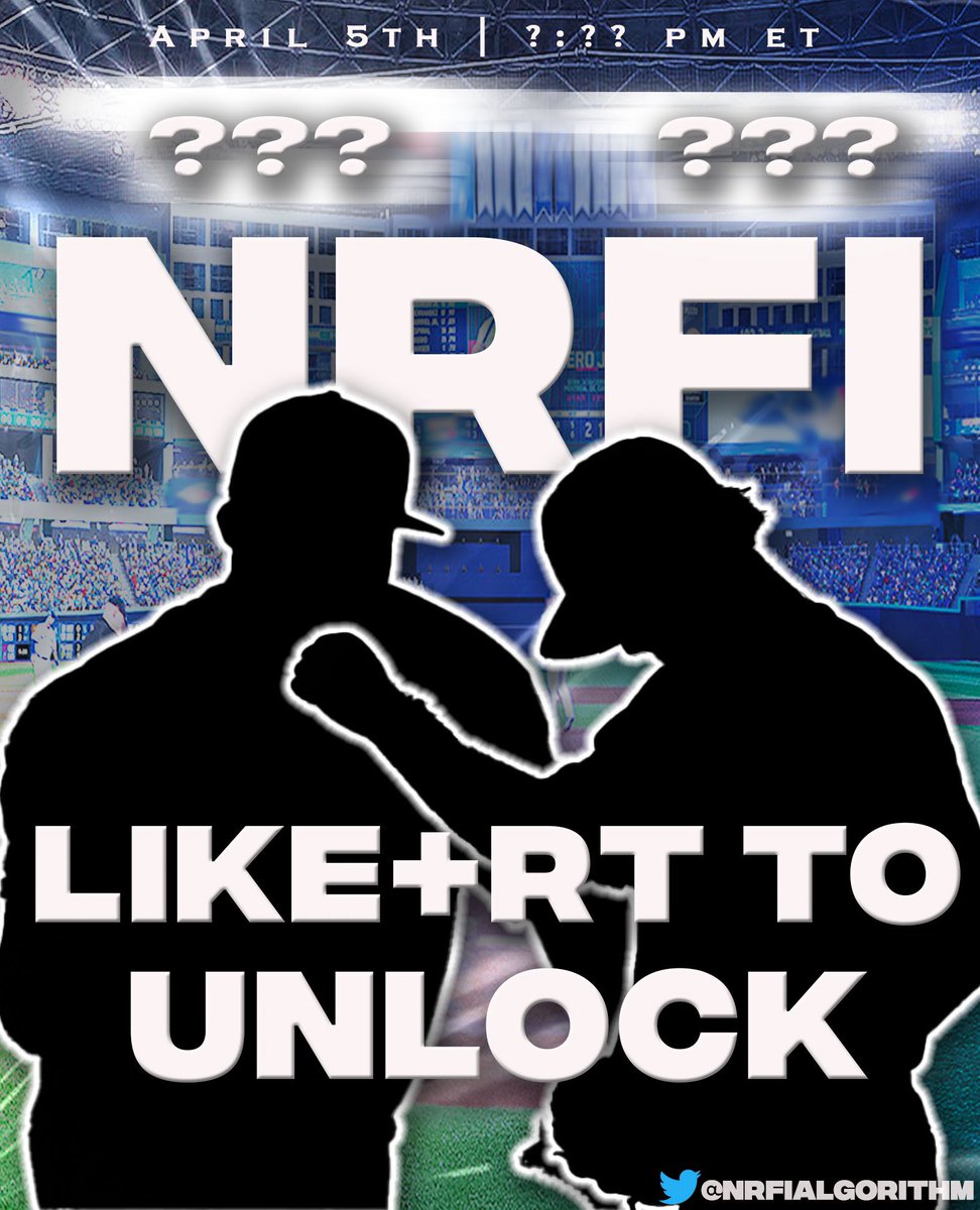 💰 Today’s AI calculated NRFI is READY…

❤️🔨 SMASH like+RT to see it NOW.

✅ +400 NRFI parlay cashed yesterday, DM me “Lay” if you want today’s +425 NRFI parlay.