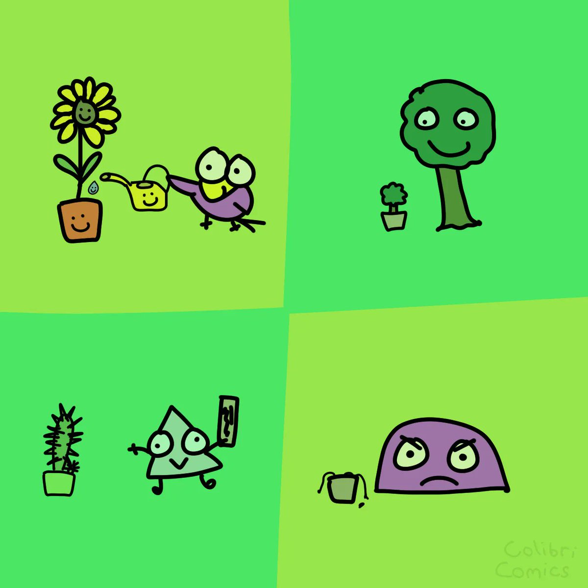 Colibri Comics on Twitter: &amp;quot;Und wie sehen eure Pflanzen so aus? Habt ...
