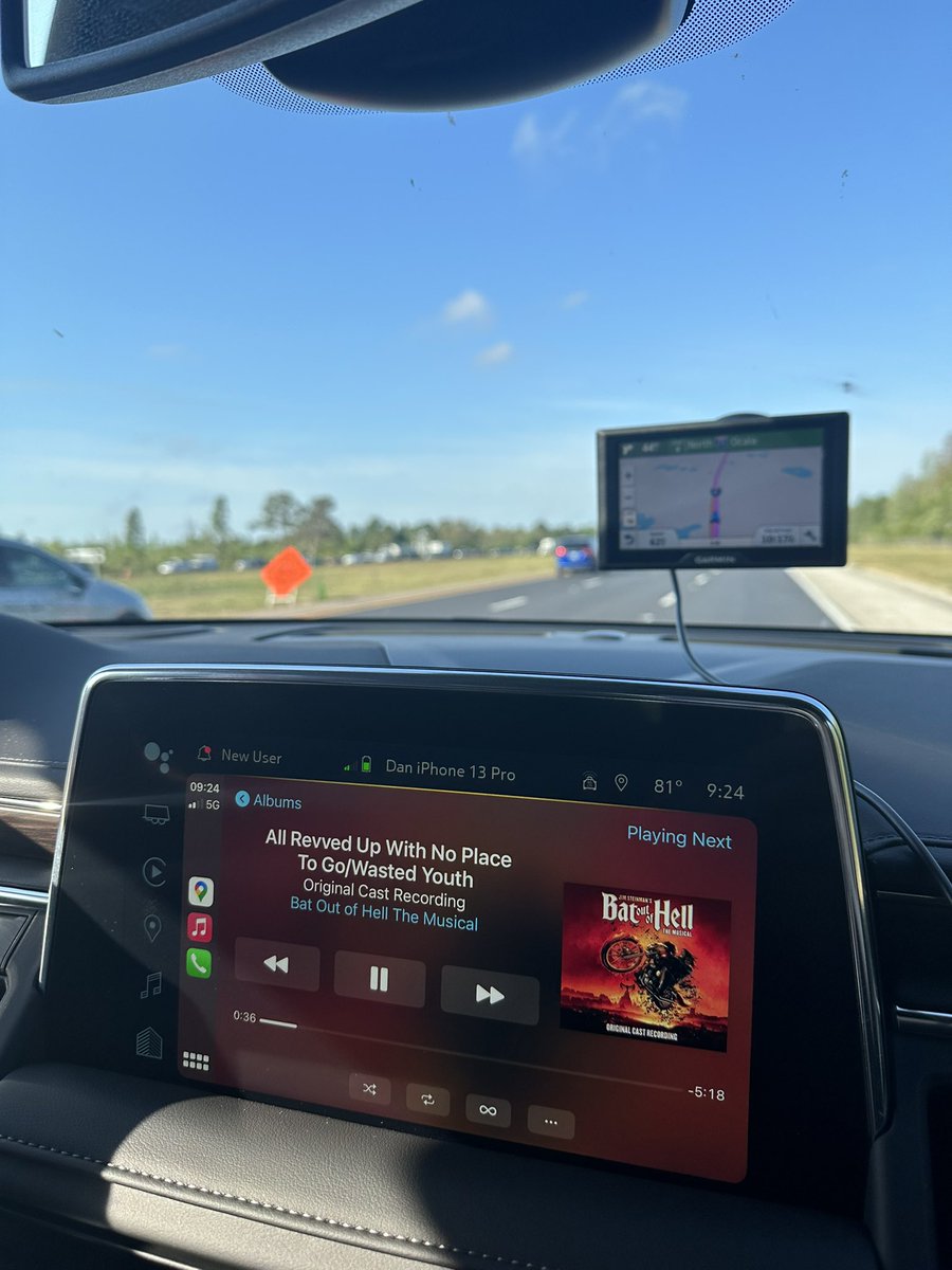 debicoote's tweet photo. Perfect music for our drive to @BuschGardens this morning 🦇🤘🏻 @BatTheMusical @lorddan180 https://t.co/DHXOV3xZmg