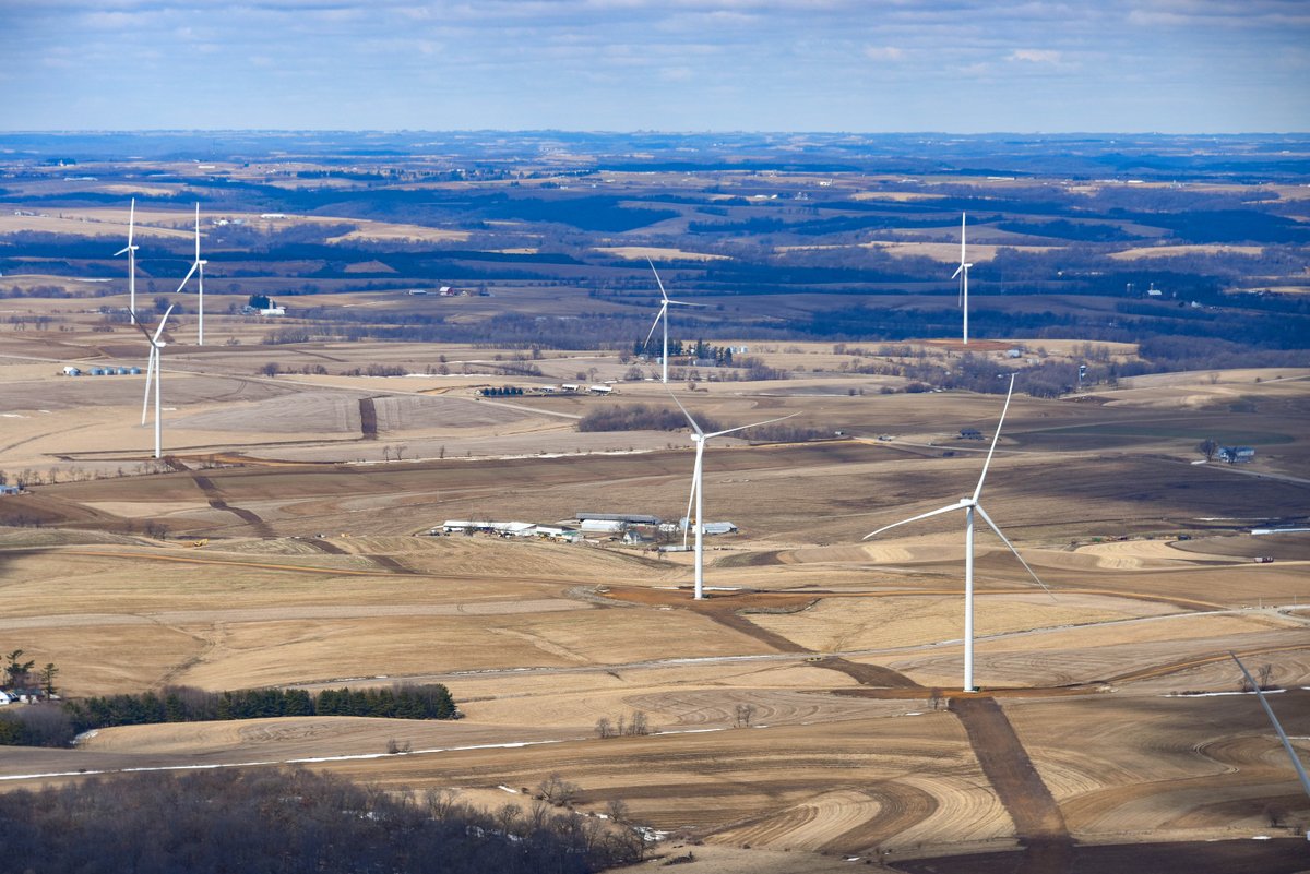 Running with the wind. 🌬️ 

Our latest clean energy project, the Red Barn Wind Park, is now powering homes and businesses across our area. It’s another key step toward a bright, sustainable future. 🌅

news.wisconsinpublicservice.com/wps-adds-more-…