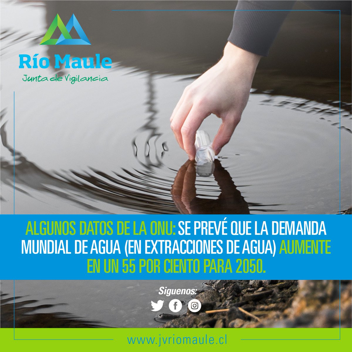 📷Algunos datos de la ONU📷 sabías en cuánto aumentará la demanda de extracción de agua 📷 en un par de años ?. Acá te lo contamos 📷
#agricultura #agua #riego #JVRM