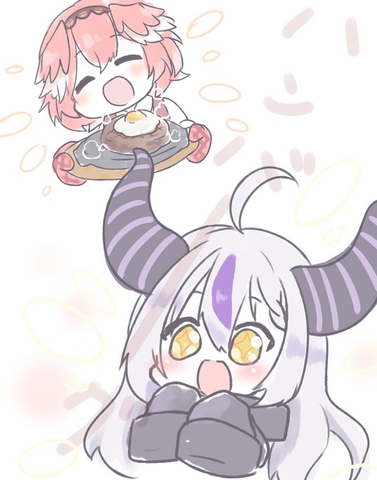 たのしみだねええええ～～～～!!!  #laplus_artdesu 