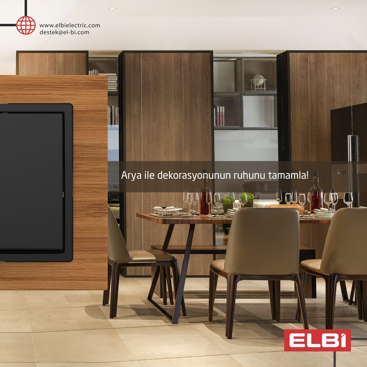 Şıklığını mükemmel uyumdan alan dekorasyonlar için tasarlandı. 

Arya ile dekorasyonunun ruhunu tamamla!

#elektrik  #anahtar #priz #arya #moda #tasarım #dekorasyon #dekorasyonfikirleri #endüstri #sanayi #üretim #yerliüretim #yerliüretici #evdekorasyon #içmimar #mimar