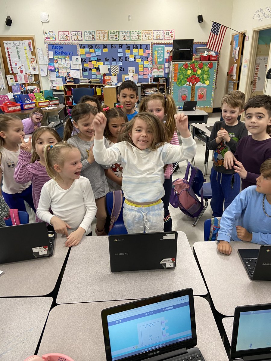 WestportWildcat's tweet photo. Violet completed the kindergarten level of ST Math this morning!!! So exciting!!! We are very proud of you Violet!!♥️ https://t.co/tZsXOv1RwD