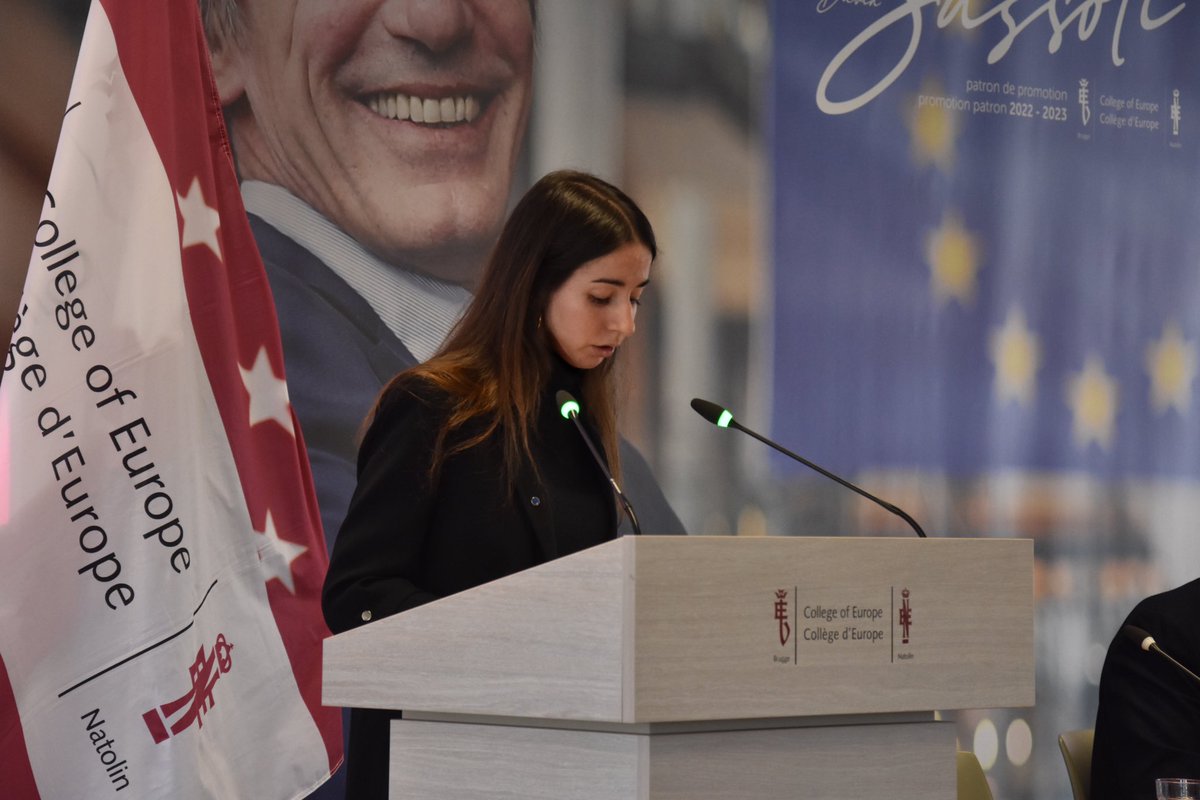 juliaineurope's tweet photo. A few days ago at @BSIFE_coe’s closing event at the @collegeofeurope with @PaoloGentiloni and @FedericaMog.

Thank you @Mariannelamd for the wonderful pictures! https://t.co/jqeickfJLm