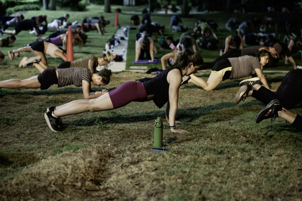 EchelonFront's tweet photo. DAY 2 MORNING PT GONE BAD AT #MUSTER016

29 minutes of non-stop work in honor of Mikey Monsoor’s 42nd birthday today. Push-ups, jumping jacks, squats, flutter kicks, burpees, then finished off with 42 belly-busters. GOT SOME. https://t.co/rU77ikzGDv