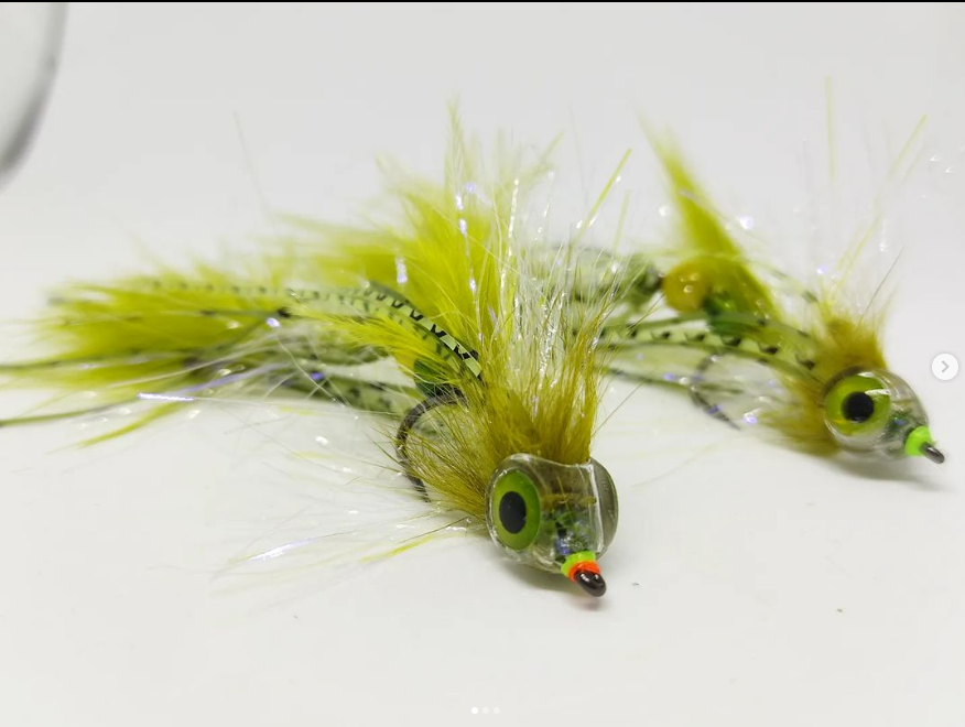 Saltwateronfly's tweet photo. Those fish masks are nice looking
@highlandtroutfishing    Peanuts with fish masks
NS110 sizes 8 &amp; 6 from @ahrexhooks
.
#flyfishing #flytying #fluebinding #fluefiske #flyfishinglife #flugur #veidi #ahrexhooks #browntrout #streamerfishing #streamerfly #ørret #ørretfiske https://t.co/T4fgIyr4MR