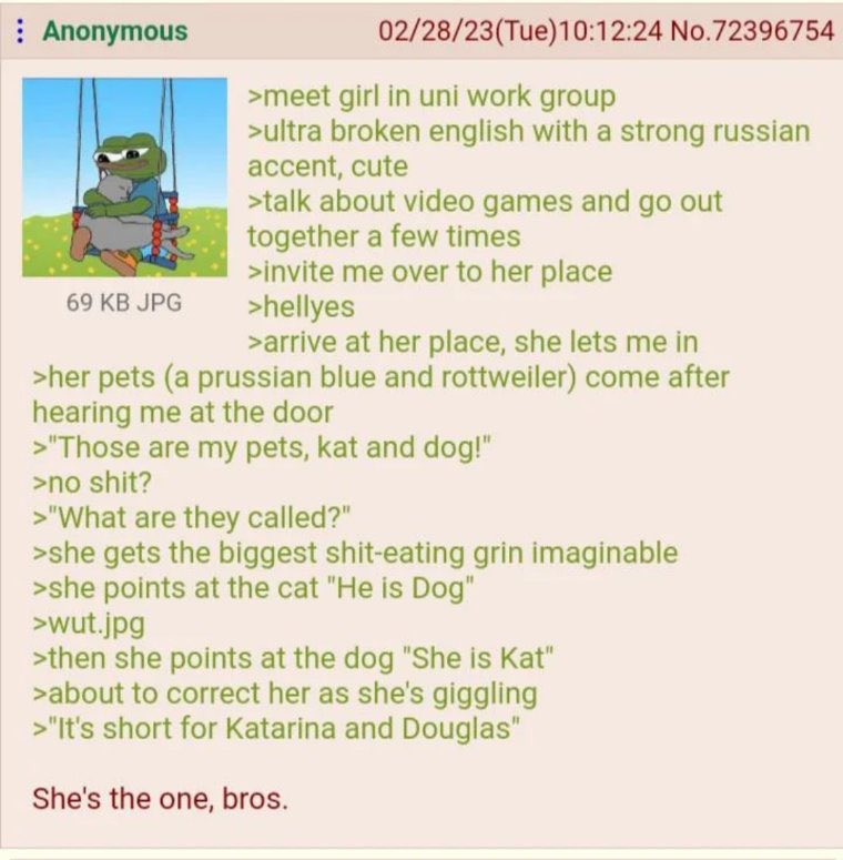 Greentext Poster (@greentextrepost) on Twitter photo 