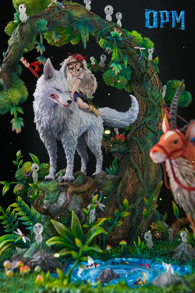 SanMigou's tweet photo. Princess Mononoke OPM Studio Ashitaka x San
📏H50cm x W48cm x D41cm
💡LEDs dans la base + sylvains phosphorescents
📆Q4 2023
💸Price: 599€
#princessemononoke #momonoke #opmstudio #ghibli #ghibliredraw #ghiblicollection😍 #ghibliart https://t.co/0xaxs28t1B
