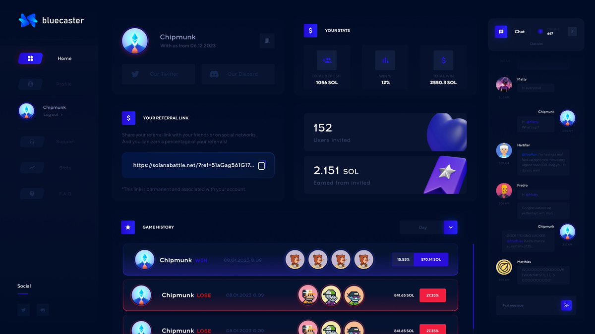 Bluecaster tweet media