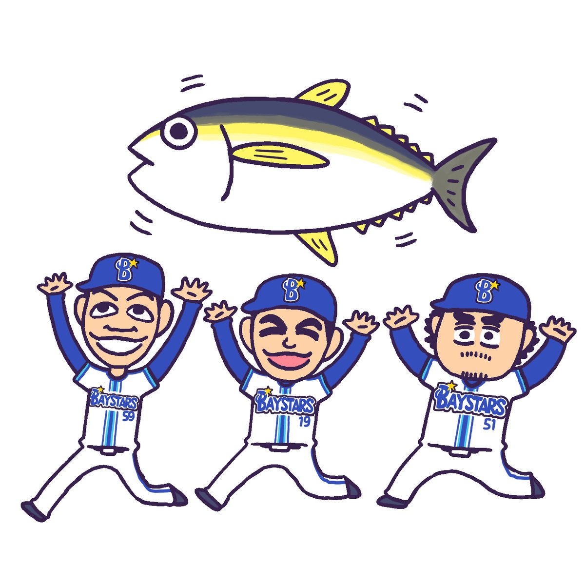 「めでたい #baystars 」|みずしな孝之「きりもやびより」5巻（最終巻）は4/21発売のイラスト