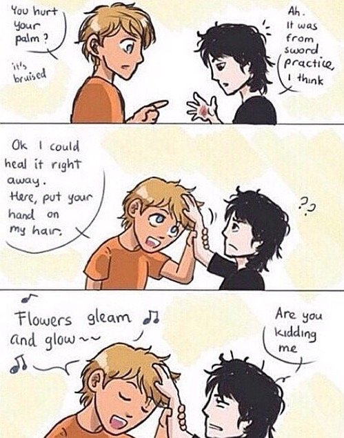Zephyr_system's tweet image. Solangelo!! My beloved!! #Solangelo #pjo