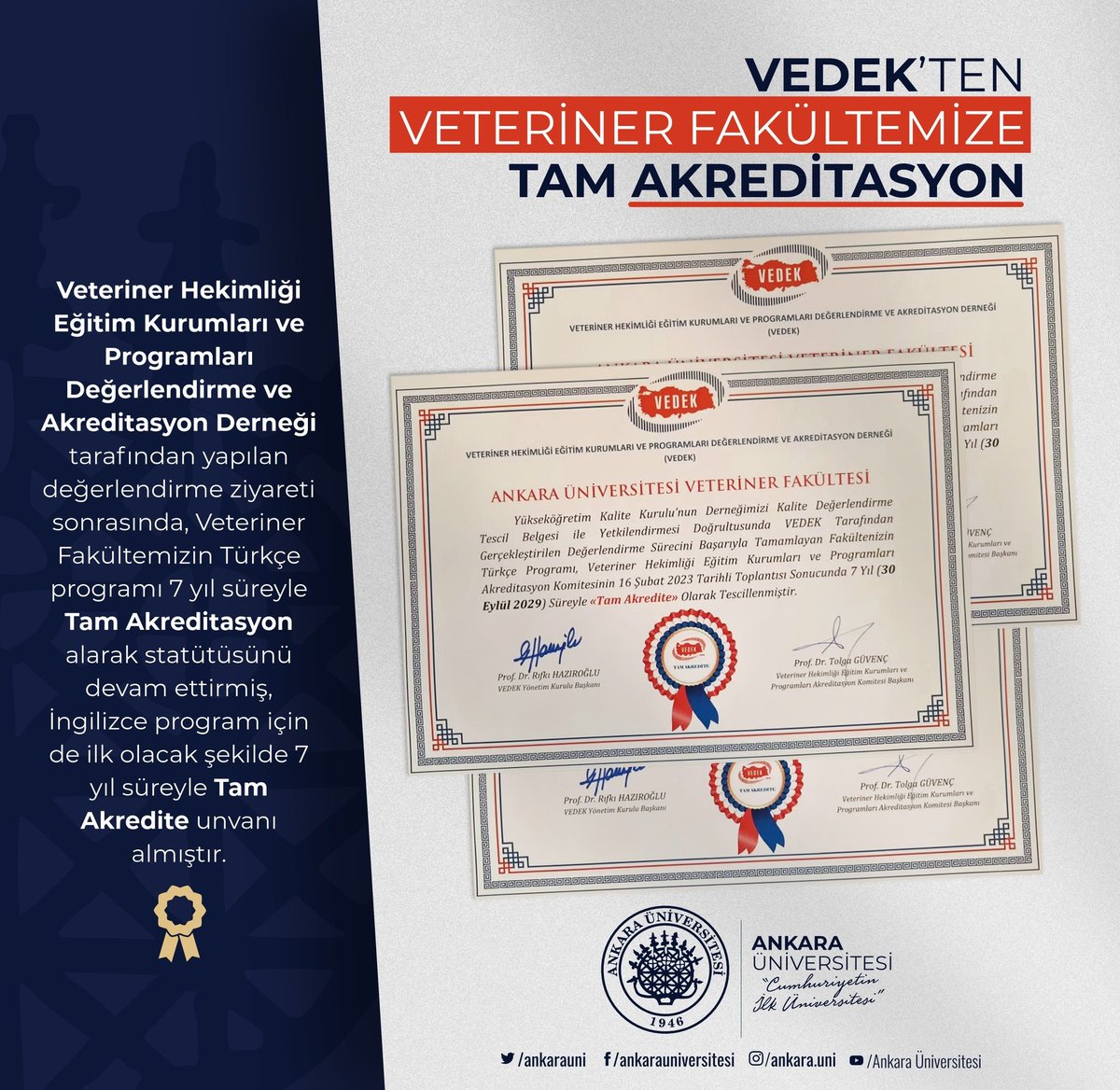 Ankara Üniversitesi on Twitter