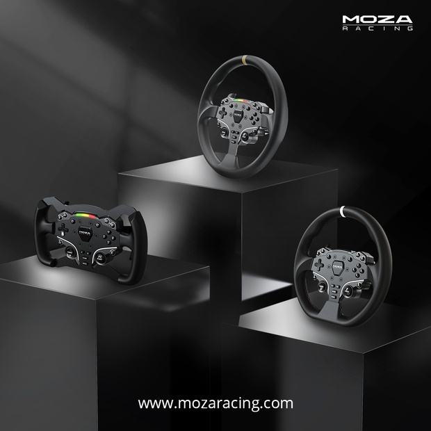 MOZA Racing on X: Designed to complement the ES wheel, the 12-inch round  wheel mod, along with our previously released formula wheel mod, gives you  a trio of top-quality options to choose