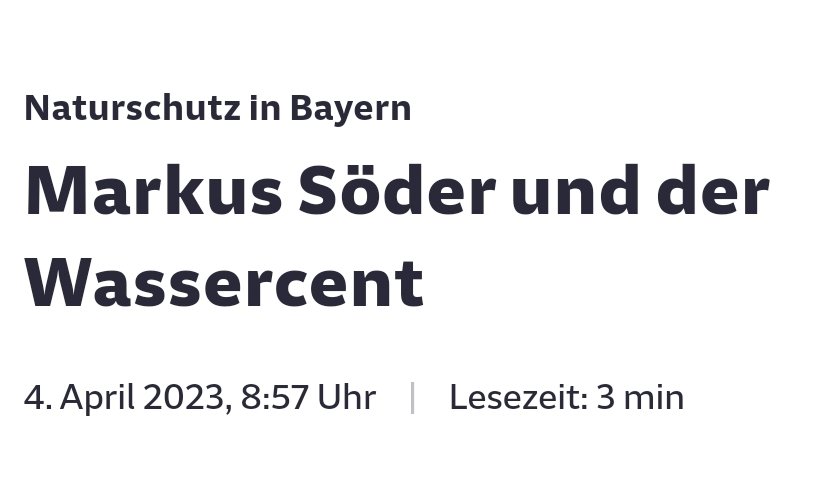 watch_union's tweet image. Jetzt kommt doch der #Wassercent in Bayern.

Gegen den Widerstand der #Freiewähler und Teilen der #CSU setzt #Söder jetzt doch einen höheren Wasserpreis in Bayern durch. Allerdings erst nach der Landtagswahl.

Dieser Wassercent existiert bereits in mehreren Bundesländern.