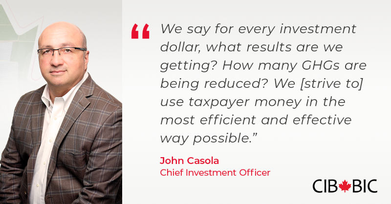 cib_en's tweet photo. Listen to our Chief Investment Officer John Casola on @ppforumca's #PolicySpeaking podcast hosted by @egreenspon. John shared insights on the critical work the CIB is doing to help Canada on its journey to a #netzero economy through our #infrastructure #investments.
Listen now⬇️