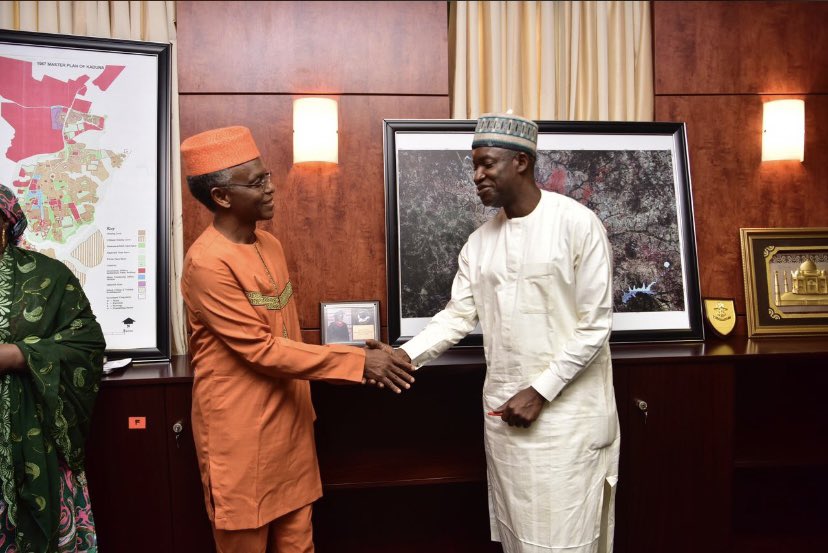 chancellorkasu's tweet photo. His Excellency @GovKaduna and Vice-Chancellor Kaduna State University @musob2 are two great men. The future of Kasu is bright https://t.co/jCrh9y3nVP