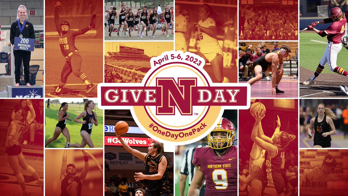 TODAY’S THE DAY‼️ GiveNDay starts at 9:00am and we need Wolves Nation from all over to help support Men’s Basketball and Wolves Athletics! You can use the link below to donate! #PTP #GoWolves

givingday.northern.edu