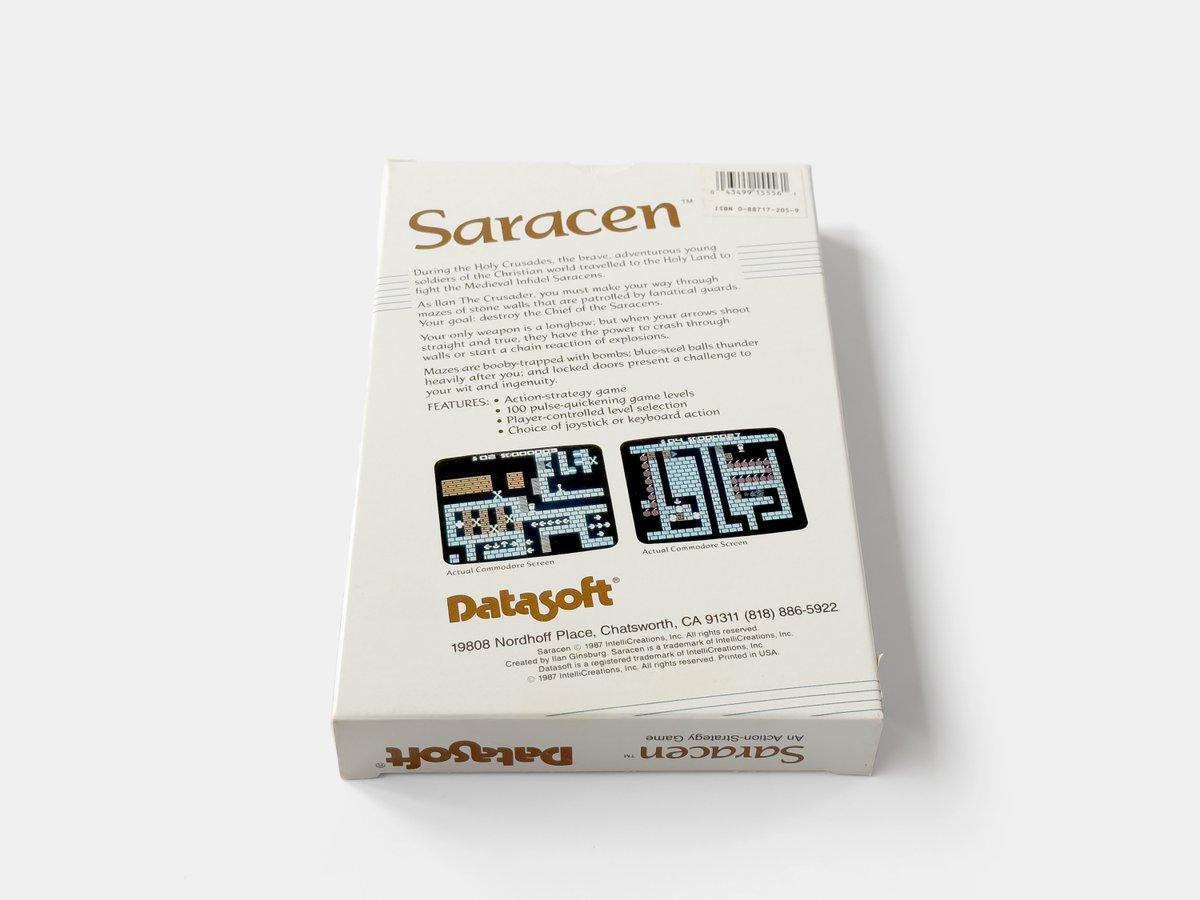 ErnstKrogtoft's tweet image. Q-Bits From my Personal Collection – Saracen
retro365.blog/2023/04/03/q-b…
Initially created for the Apple II by Ilan Ginzburg. Atari 8-bit port by Datasoft programmer Greg Hiscott.
#Saracen #Datasoft #IlanGinzburg #Atari #Retrogames #BigBoxPCGames