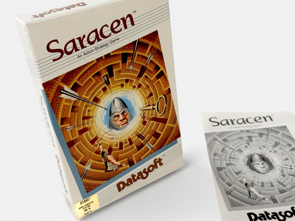 ErnstKrogtoft's tweet image. Q-Bits From my Personal Collection – Saracen
retro365.blog/2023/04/03/q-b…
Initially created for the Apple II by Ilan Ginzburg. Atari 8-bit port by Datasoft programmer Greg Hiscott.
#Saracen #Datasoft #IlanGinzburg #Atari #Retrogames #BigBoxPCGames