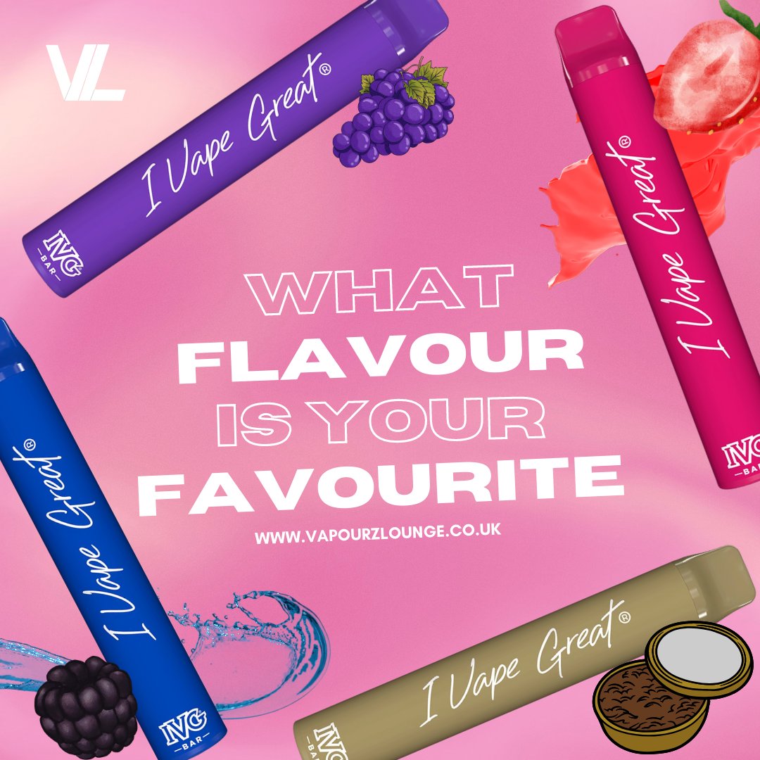 IVG Bar PLus

Choose flavour of your own choice.

Shop Now : vapourzlounge.co.uk

#vapeuk #ivapegreat #vapecommunity #ukvapers #vapelife #eliquid #vapejuice #vapefam #subohm #cloudchaser #vaping #vapeaddict #vapelove