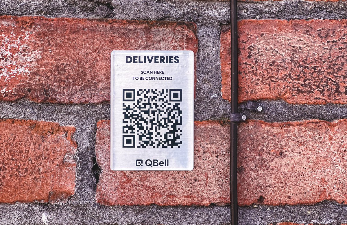 ⛈️ QBell can be fixed to any outdoor surface, so you can upgrade absolutely anywhere with an instant intercom. 

🔐 Secure 
🌿 Sustainable 
🌎 Works anywhere 

#smarthome #smartdoorbell