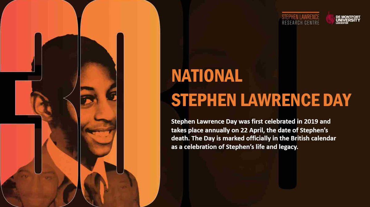 Day 9 #ArchiveAdvocacy: With the 30th memorial service for #SLDay23 on 22nd, we share @SLRC_DMU Resources, featuring our education pack advocating for awareness of Stephen's story & an end to institutional racism. 
stephenlawrencedayresources.dmu.ac.uk/resources-2/
@explorearchives @ArchiveHashtag