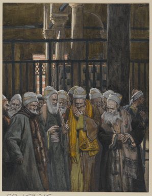 Wednesday is silent as Jesus stays in Bethany. But in city shadows, the elite plot to kill Him. The High Priest Caiaphas says, “It’s better for one man to die for the people than the whole nation to die.” As twisted as Caiaphas is, he’s prophetic. (art-Tissot) #passionweektweets