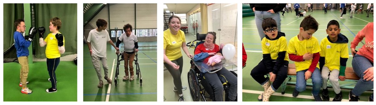 Deze week hebben de leerlingen van Visio Onderwijs uit Breda meegedaan met de Sportief Tour, een sportmiddag waarop kinderen met en zonder beperking samen sporten. Alle Visio- leerlingen werden begeleid door een leerling van een andere school. Zo ontstonden mooie ontmoetingen.