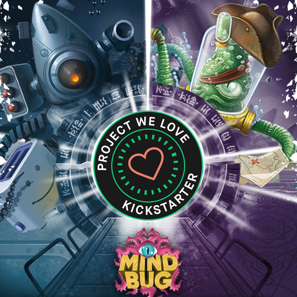 We are very proud to announce Mindbug Beyond has been chosen as a 'Project we Love' from Kickstarter. Come and help us to create some new Mindbug creations for the Kickstarter Promo Pack: kickstarter.com/projects/nerdl… #kickstarter #ProjectWeLove #mindbug #cardgame #GameDay #games