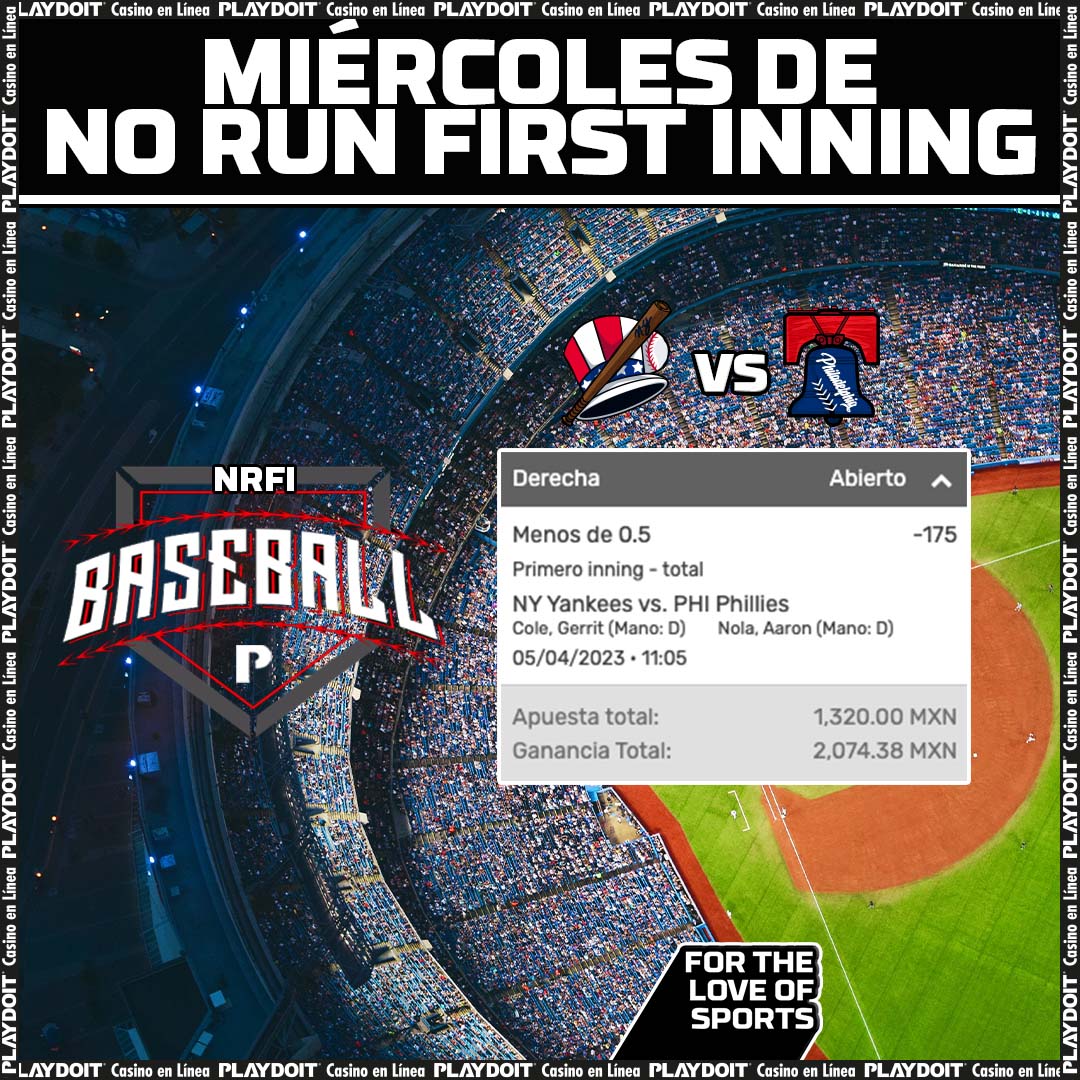 playdoitmexico's tweet photo. 😉 ¡Por ustedes, el #NRFIPlaydoit está de regreso! 🫡 🌞 

👀 Sobrinos, denle Me gusta, RT y comenten con el #NRFIPlaydoit y si no tenemos carreras en el 1er inning en este juego, regalaremos 5 bonos al azar entre los que sigan las indicaciones. 

¿Quién se apunta? ⭐️⚾️⭐️ https://t.co/a9F9ouze1Y