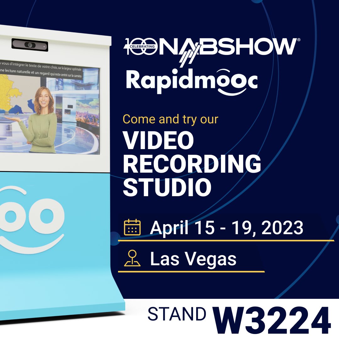 15 days left until <a href="/NABShow/">NAB Show</a> . We can't wait🤩