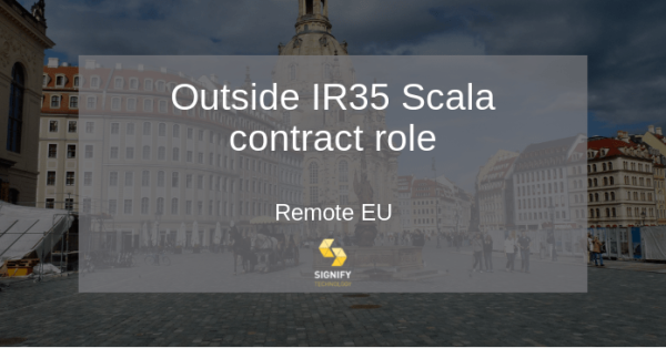 susan_signify's tweet photo. Hiring! Outside IR35 Scala contract role - #RemoteEU. https://t.co/KkTB1bI2bf https://t.co/sCMxLuNFmA