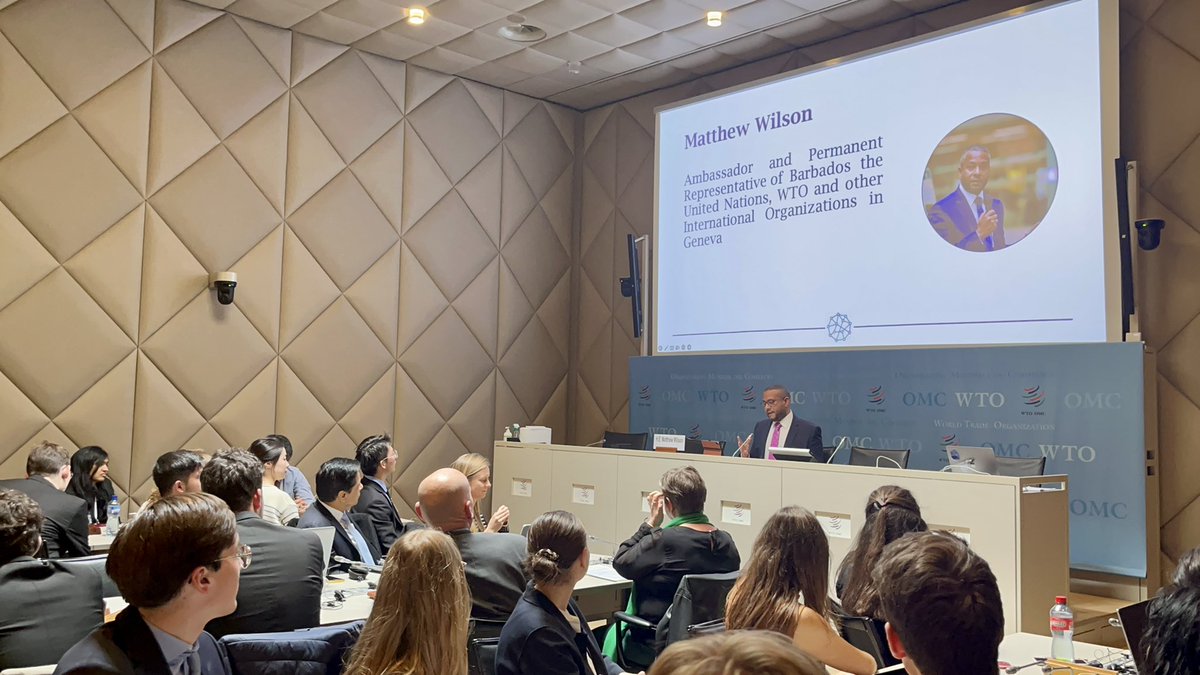 EIF4LDCs's tweet photo. 📢 Happening now: model @wto closing panel discussion!
 
🗣️ EIF's @Ratnakaradi joining the conversation on how trade can play a major role in supporting inclusivity by integrating LDCs into global trade. https://t.co/h2Y4IhlvZk
