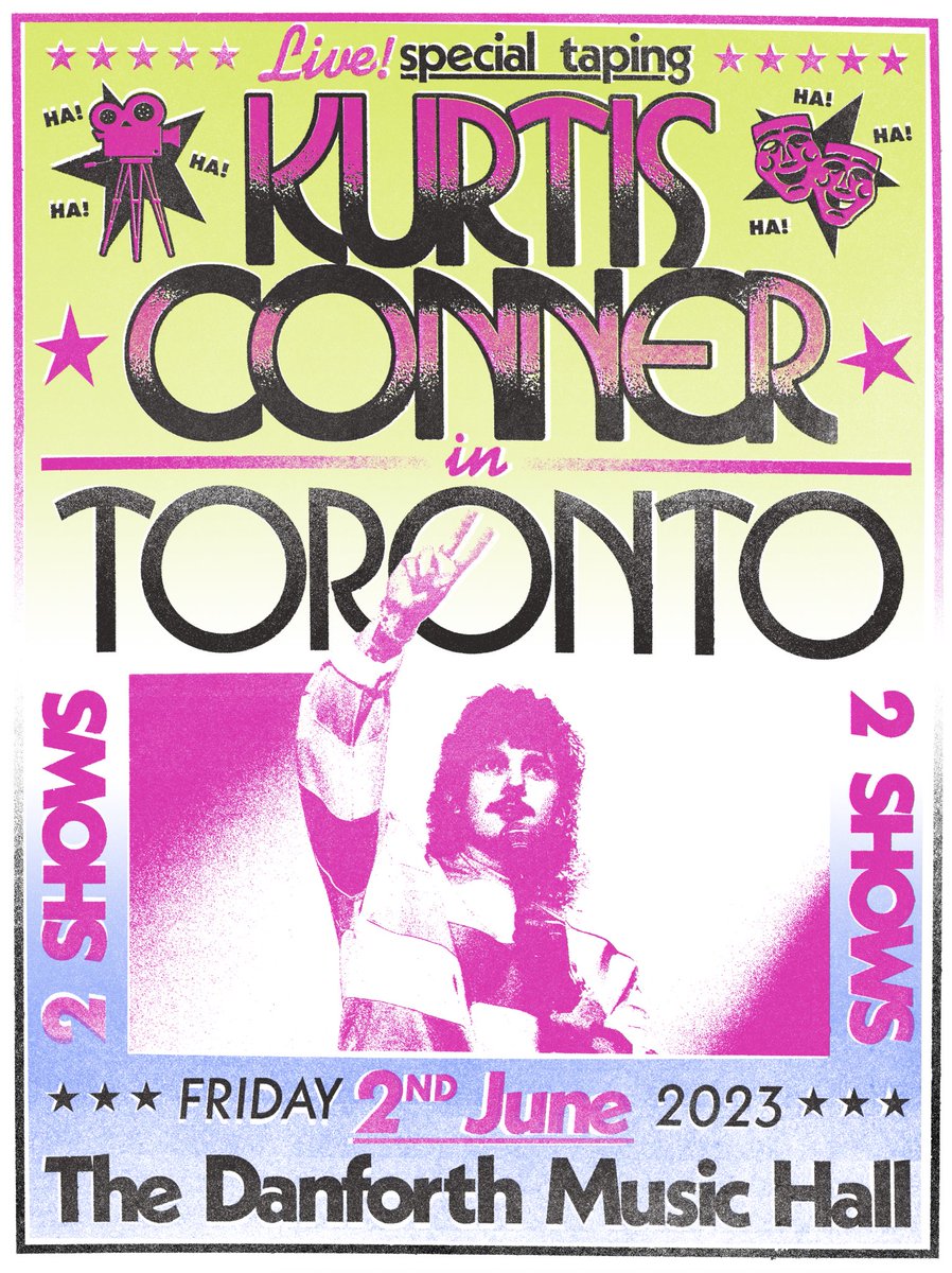 kurtisconner's tweet photo. TORONTO!! I am filming my very first comedy special on June 2nd! tickets go on sale this Friday at 10am local time 🫡 https://t.co/Iiz8Mf3TXJ