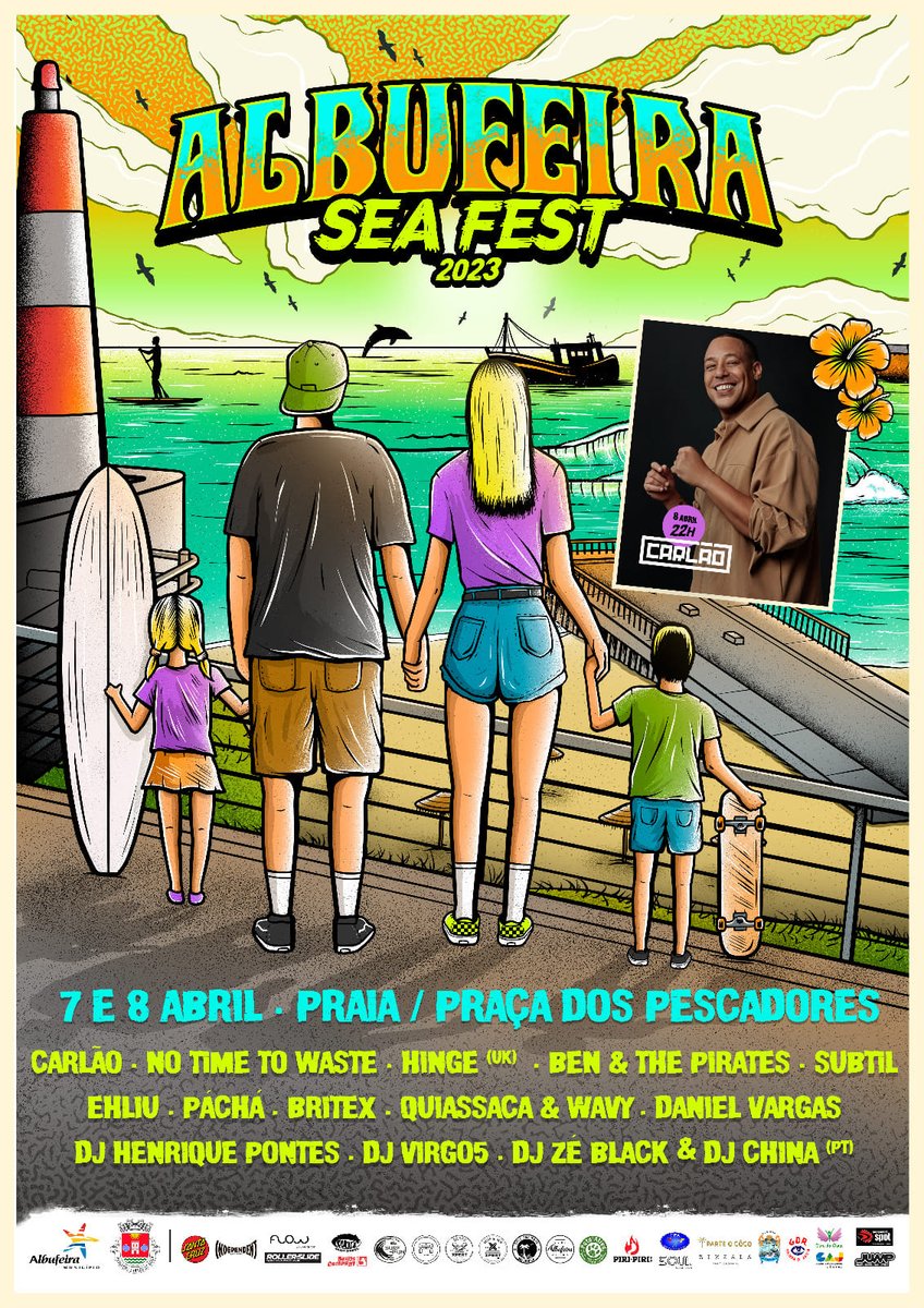 𝐎 𝐀𝐥𝐛𝐮𝐟𝐞𝐢𝐫𝐚 𝐒𝐞𝐚 𝐅𝐞𝐬𝐭 𝐞𝐬𝐭á 𝐝𝐞 𝐯𝐨𝐥𝐭𝐚 𝐩𝐚𝐫𝐚 𝐚𝐧𝐢𝐦𝐚𝐫 𝐚𝐬 𝐟é𝐫𝐢𝐚𝐬 𝐝𝐚 𝐏á𝐬𝐜𝐨𝐚! Nos dias 7 e 8 de abril, não perca este evento que pretende ser uma grande Festa da Juventude e da Família, durante as férias da #Páscoa, em #Albufeira.