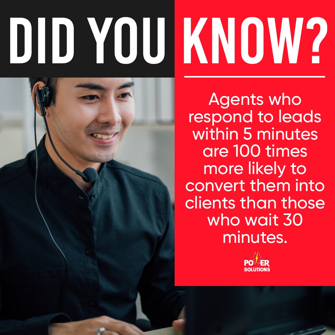 super_mpower's tweet photo. Want more leads to convert? Respond promptly! Inside Real Estate found that real estate agents who respond to leads within five minutes have a 100-fold higher success rate than those who wait thirty minutes.

#mpower #supermpower #wearempower https://t.co/O5T5cn0F5p