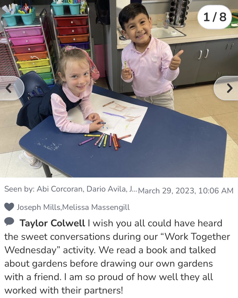 JoeMills9's tweet photo. As NAEYC's Week of the Young Child continues, it's Work Together Wednesday! Preschool sets the foundation for all of the collaborative work our students do throughout their journey at Brookstone. #WOYC2023 #BrookstonePS #WhyBrookstone @BrkstoneCougars https://t.co/S78emPH5FB