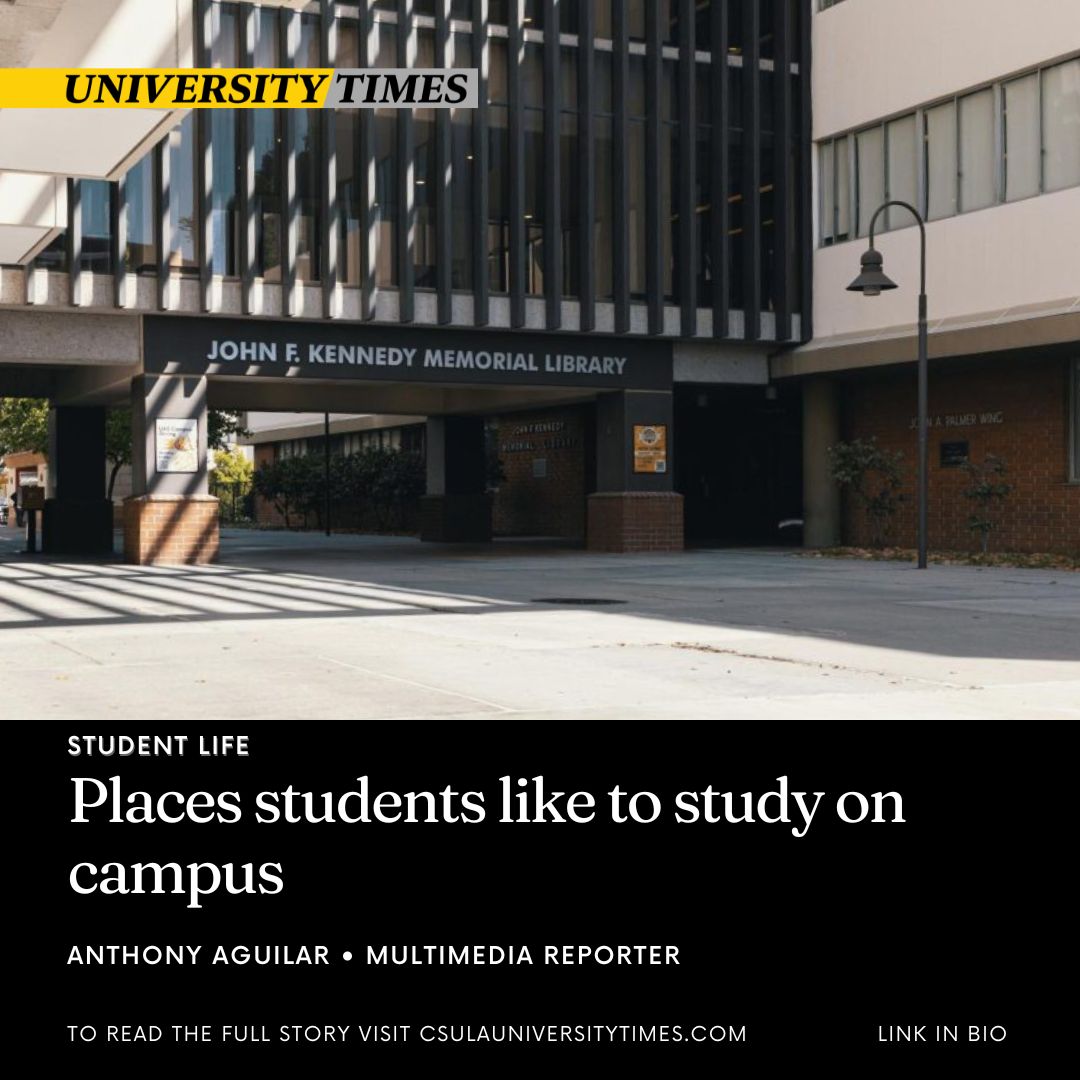 csula_ut's tweet photo. Anthony Aguilar asked students where their favorite study spot was on campus.
To read the full story click the link below!
https://t.co/ps4JiNES83
✏️/📸 Anthony Aguilar, Multimedia Reporter
#Studybreak #StudySesh #StudentReactions #StudentLife #CalStateLA #Studytime https://t.co/fFuBn25F2t
