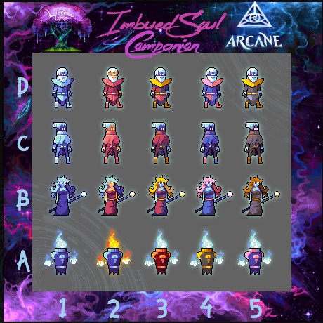 LifeVerse_GG's tweet photo. Imbued Soul Companion Contest
&amp; Arcane Wizard Giveaway!

3 Arcane wizards up for grabs! 🧙‍♂️

To enter the draw:
1. Follow @0xArcaneMagic &amp; @lifeverse_gg
2. Comment your favourite Soul Companion (A1,B2 etc.)
3. Like and share this tweet

Winners will be drawn in 72 hrs.
GL ✨ https://t.co/G1G8LTrKA9