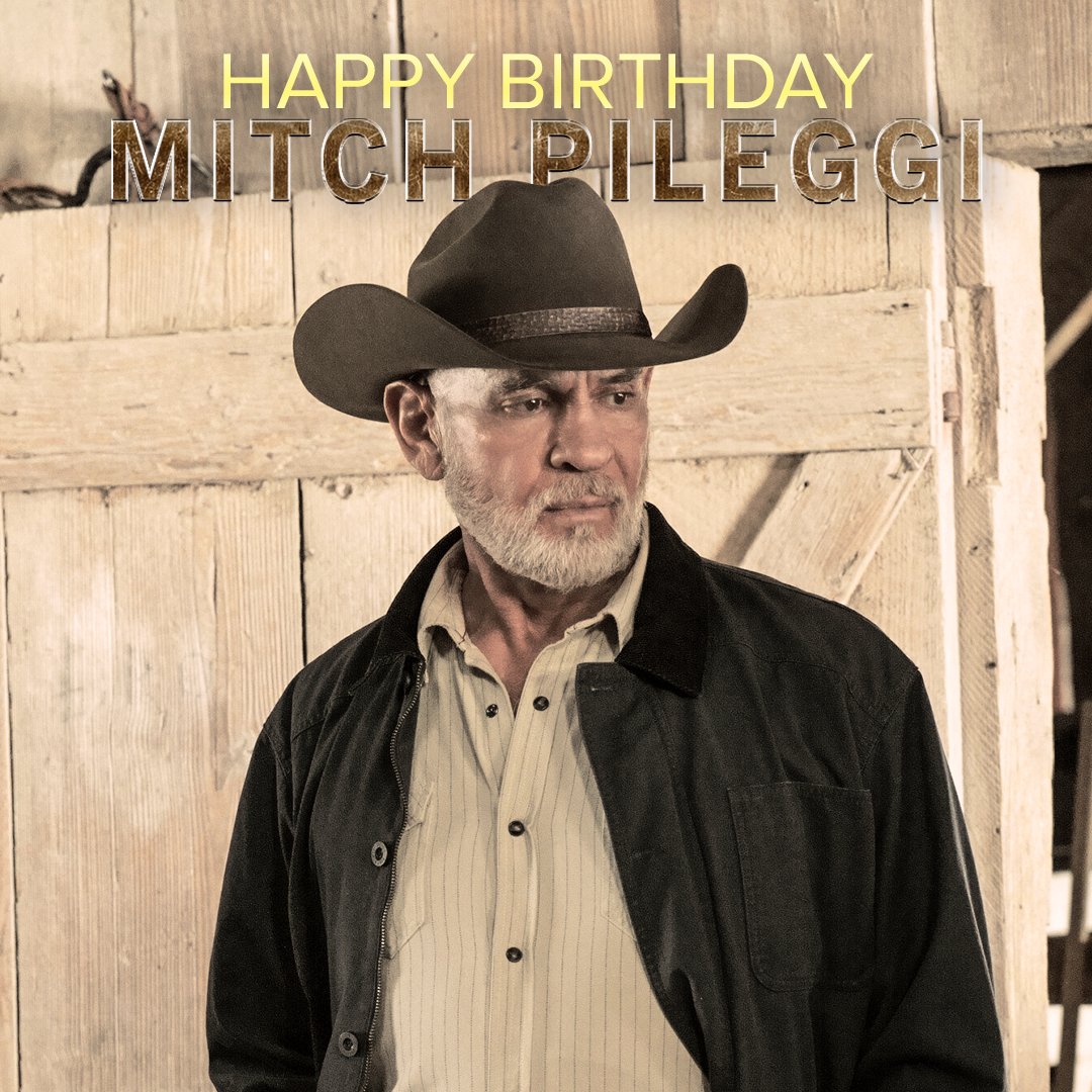 The family wishes Mitch Pileggi a happy birthday 