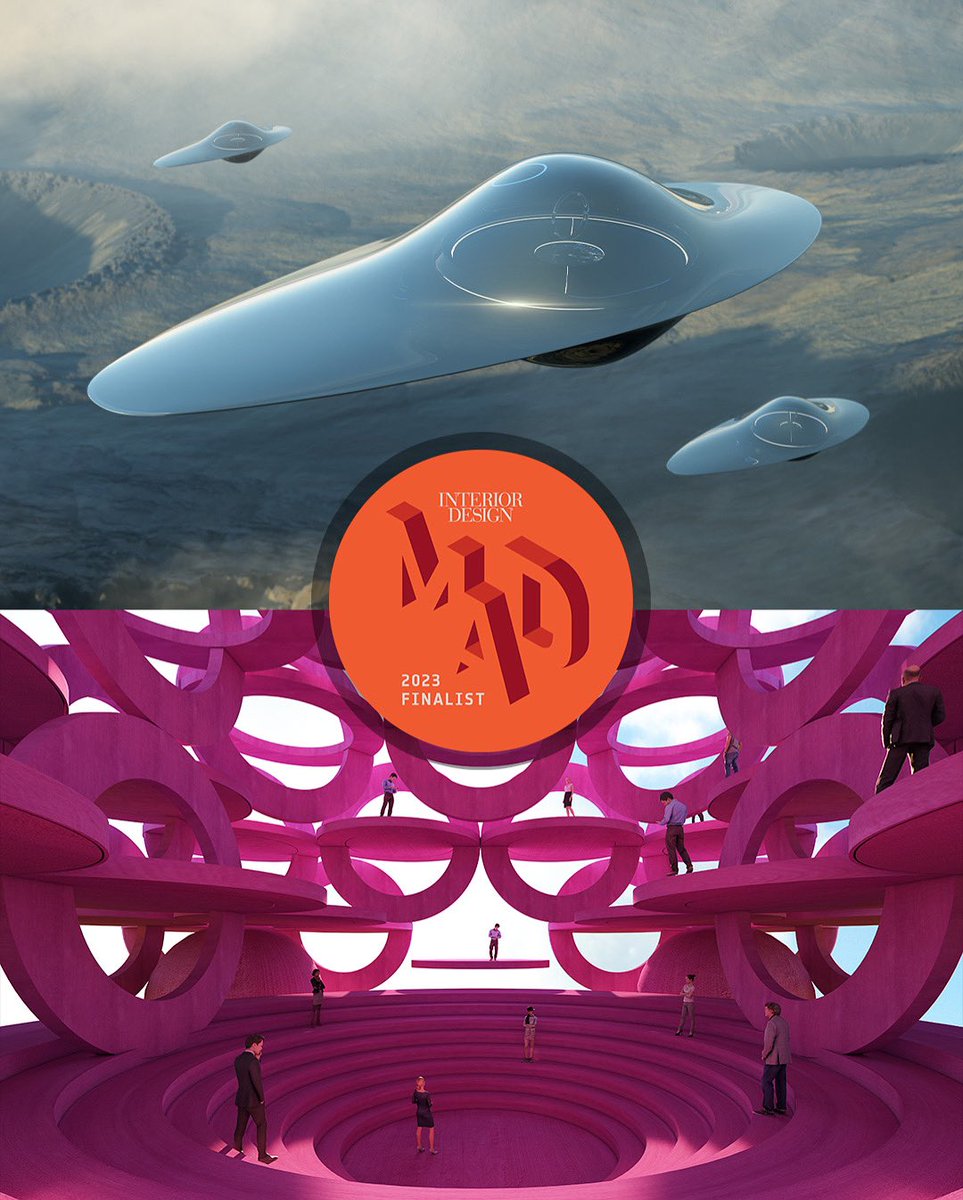 Hey Twitter! Popping in to share that both <a href="/TMPNFT/">The Meeting Place</a> and my creative direction work for <a href="/0_Metaverse/">0</a> has been shortlisted for Interior Design Mag’s Metaverse Art and Design Awards! 🎊🍾🙏 Shout outs to #TheBestIsYetToCome